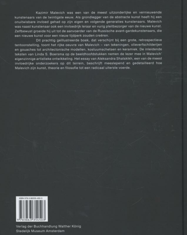 Kazimir Malevich en de Russische avant-garde achterkant