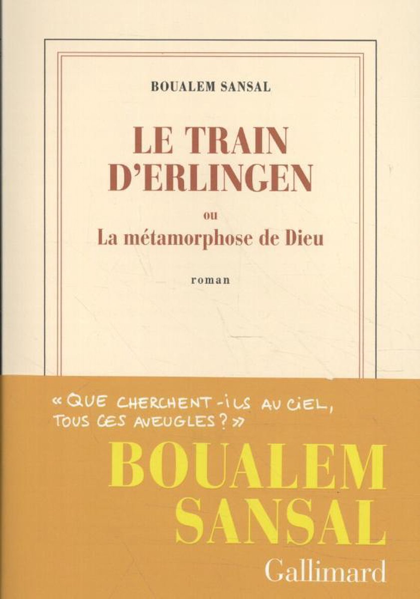 Le train d'Erlingen ou la métamorphose de Dieu