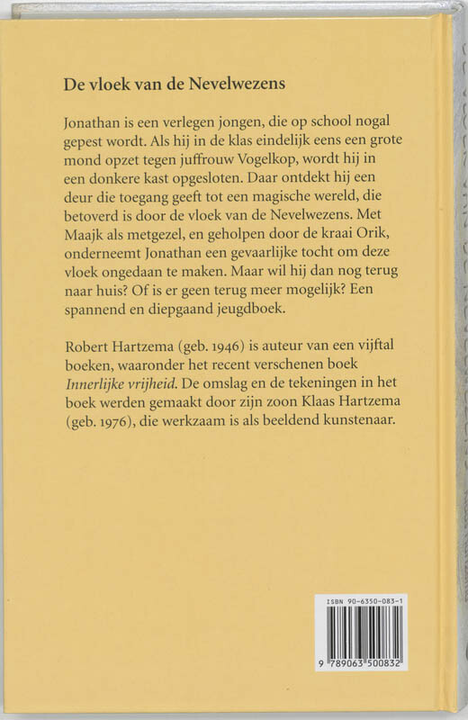 De vloek van de nevelwezens achterkant
