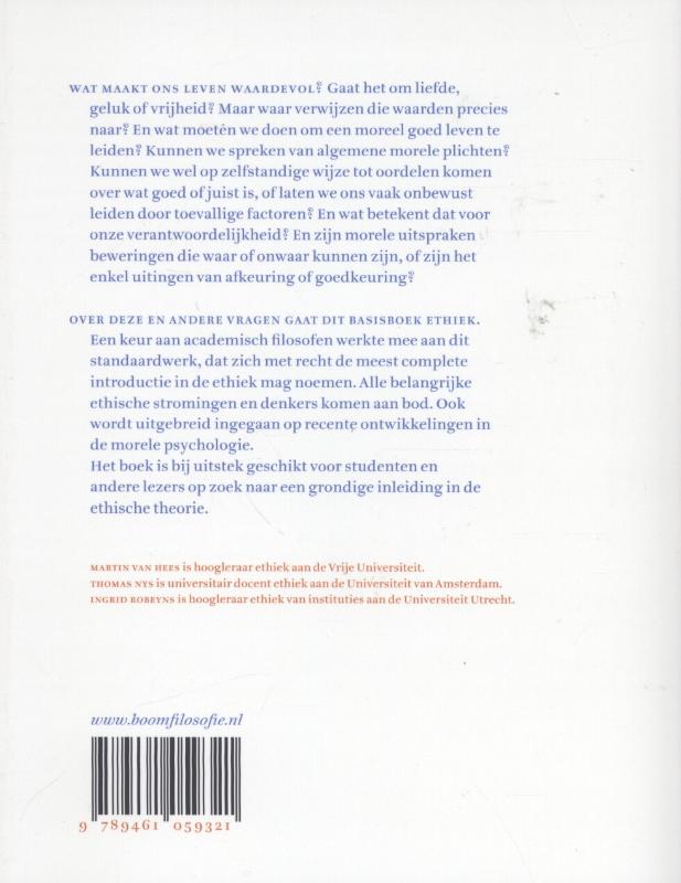 Basisboek ethiek achterkant