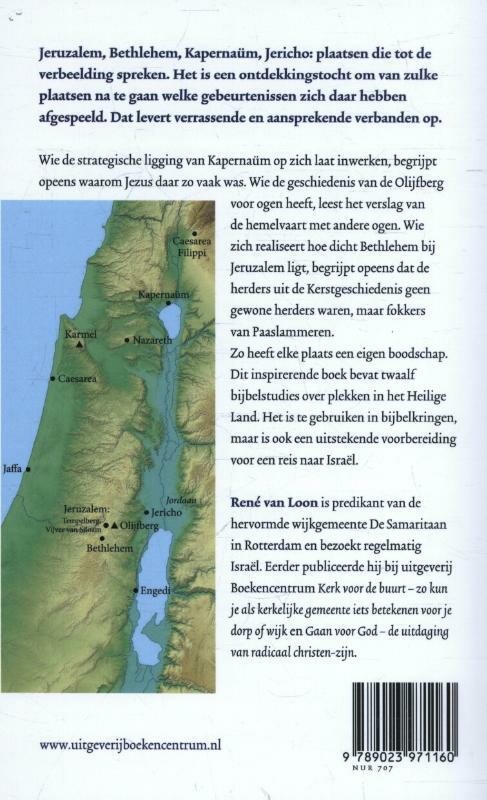 Hoogtepunten in het Heilige land achterkant