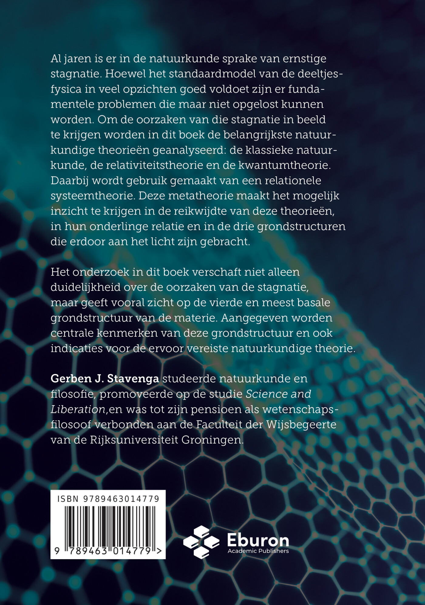 De vierde grondstructuur van de materie achterkant