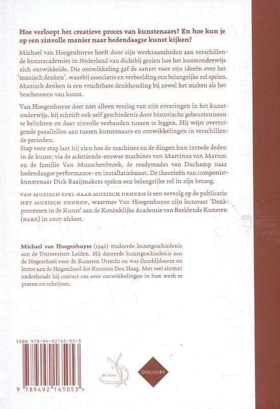 Van muzisch spel naar muzisch denken / Het Discours / 1 achterkant