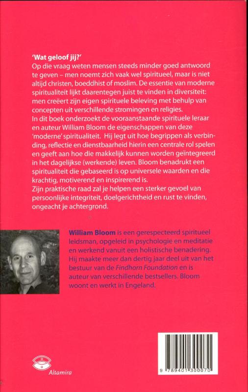 De kracht van moderne spiritualiteit De kracht van moderne spiritualiteit achterkant