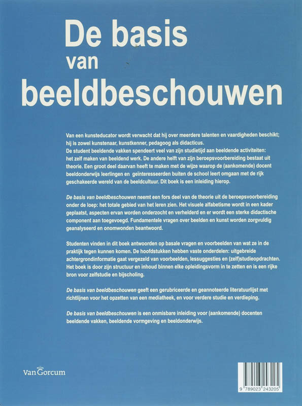 De basis van beeldbeschouwen achterkant