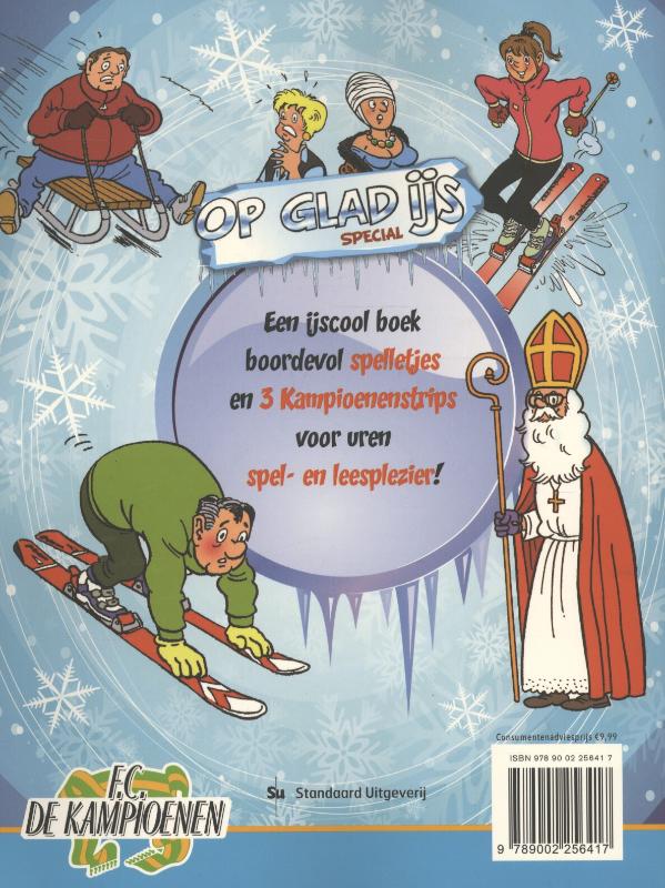 De ontsnapping van sinterklaas / F.C. De Kampioenen achterkant