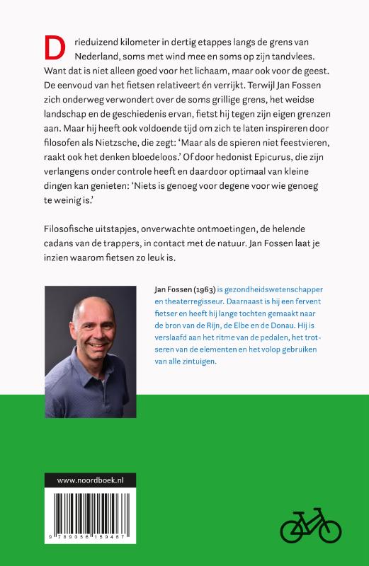 Fietsen tegen de grens achterkant