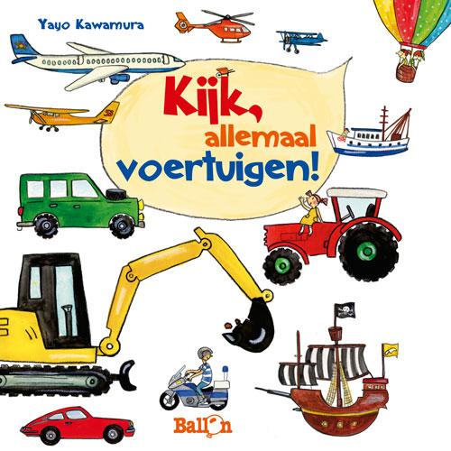 Kijk, allemaal voertuigen!