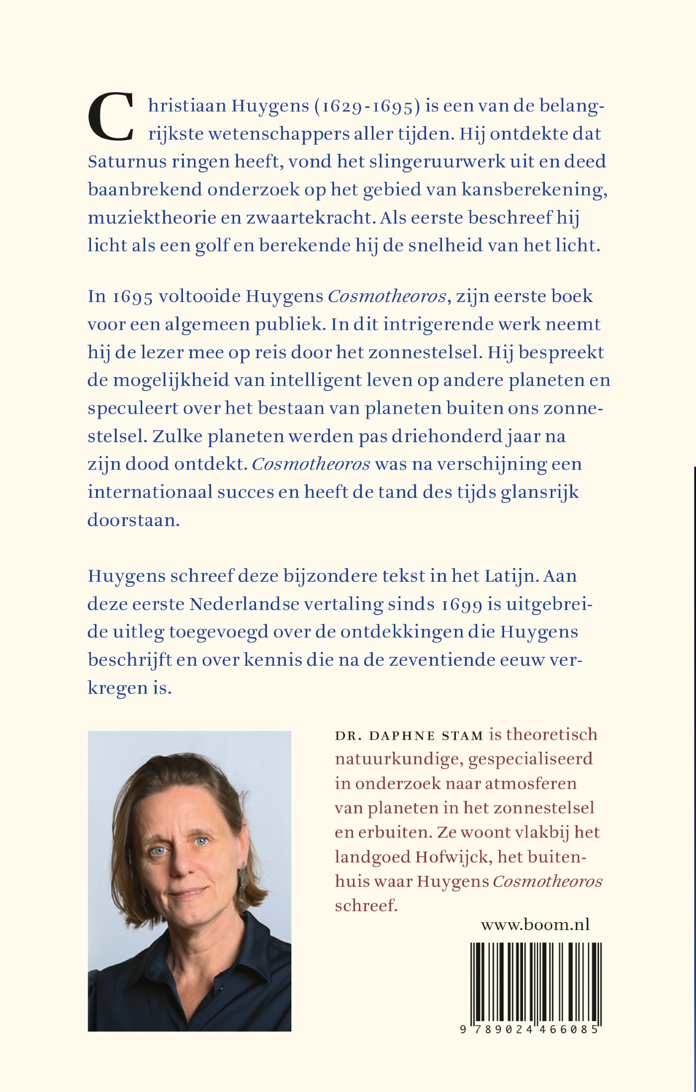 Cosmotheoros achterkant