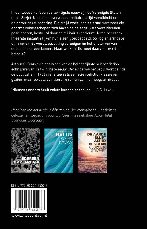 Het einde van het begin / LJ Veen Klassiek achterkant