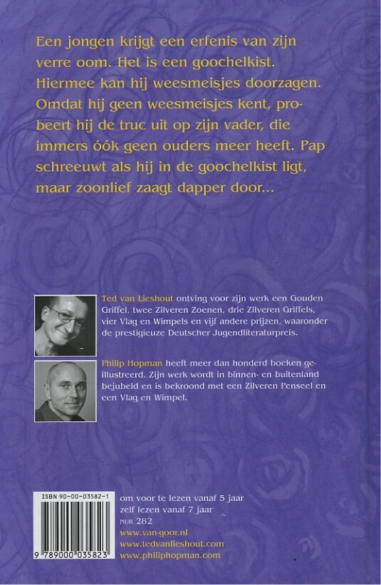 Goochelaar ! achterkant