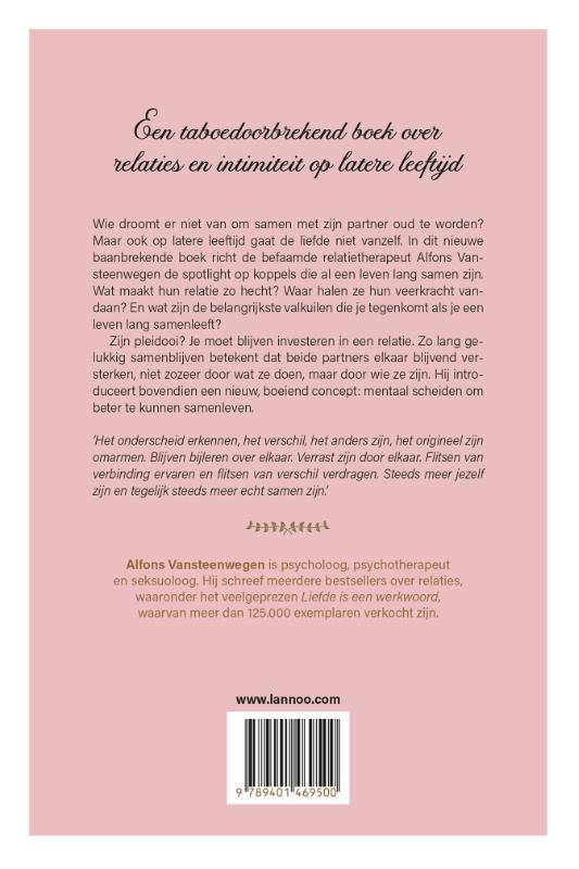 Liefde op leeftijd achterkant