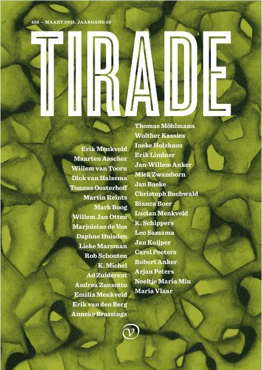 boekenbalie_9789028260276_cover Tirade / 458 mrt 2015 jrg 59 / Tirade