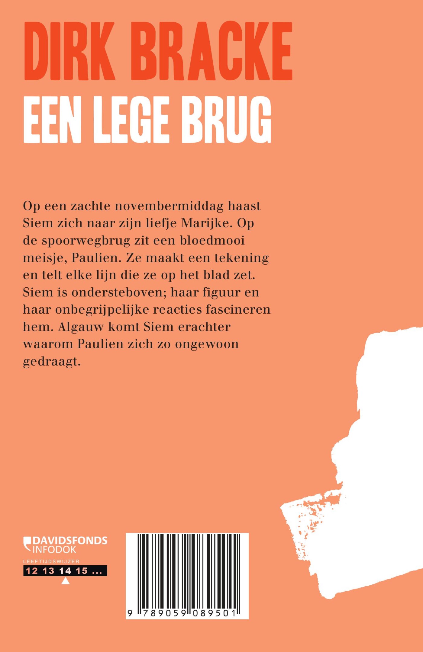 Een lege brug achterkant