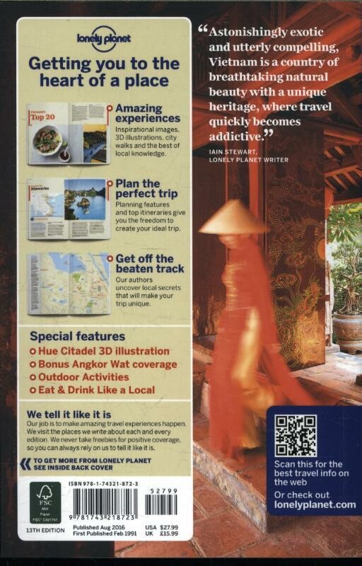 Lonely Planet Vietnam dr 13 achterkant