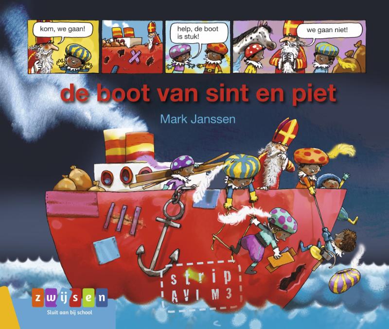 AVI strips - de boot van sint en piet