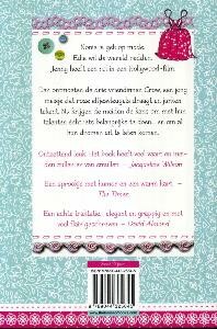 Roze vleugels en glitterjurken achterkant