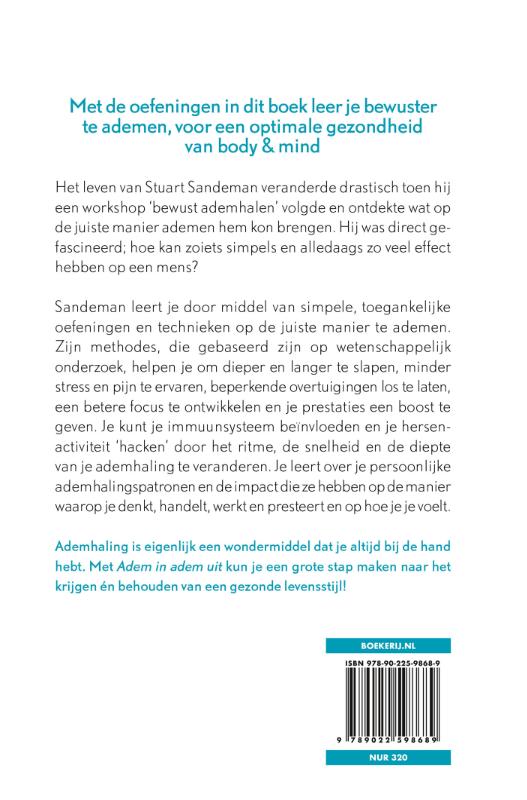 Adem in adem uit achterkant