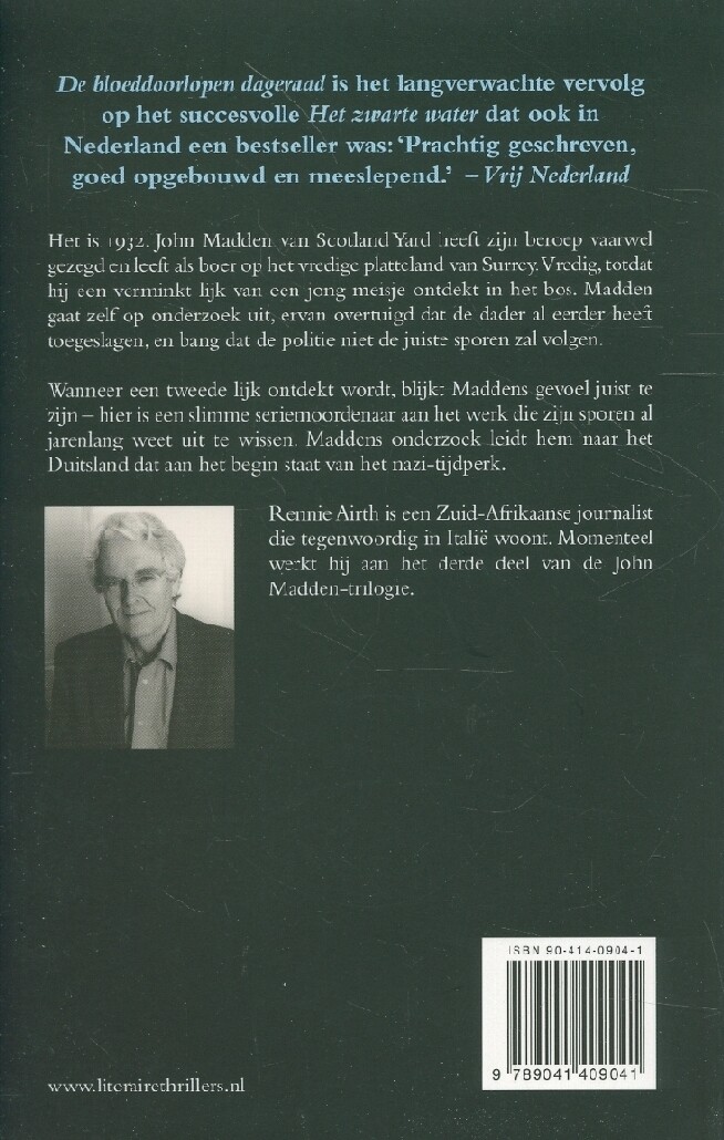 De bloeddoorlopen dageraad / John Madden-trilogie / 2 achterkant