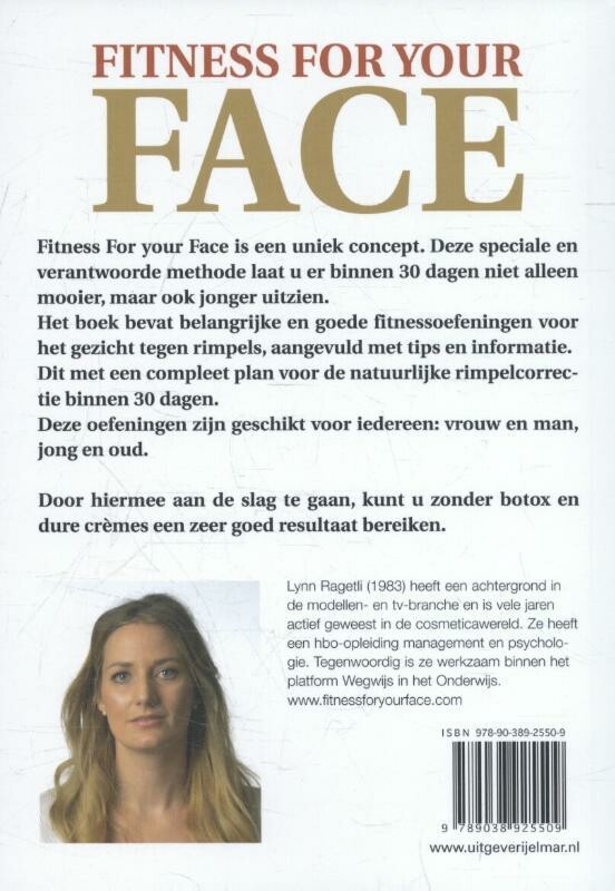 Fitness for your face achterkant