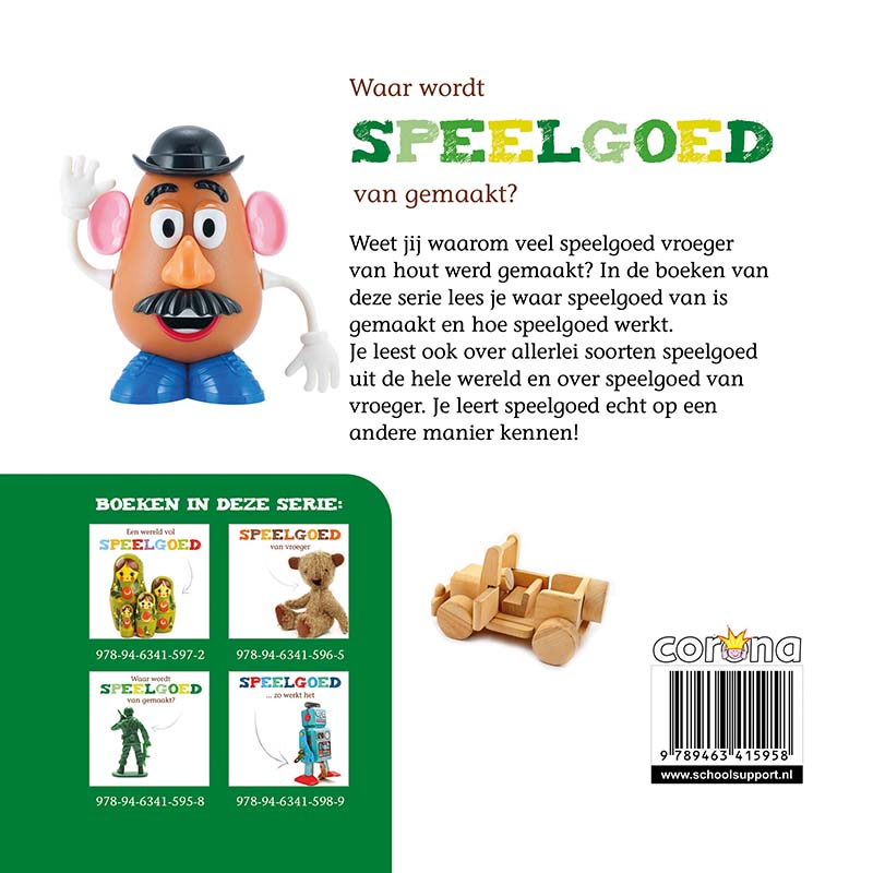 Waar wordt speelgoed van gemaakt? / Speelgoed achterkant