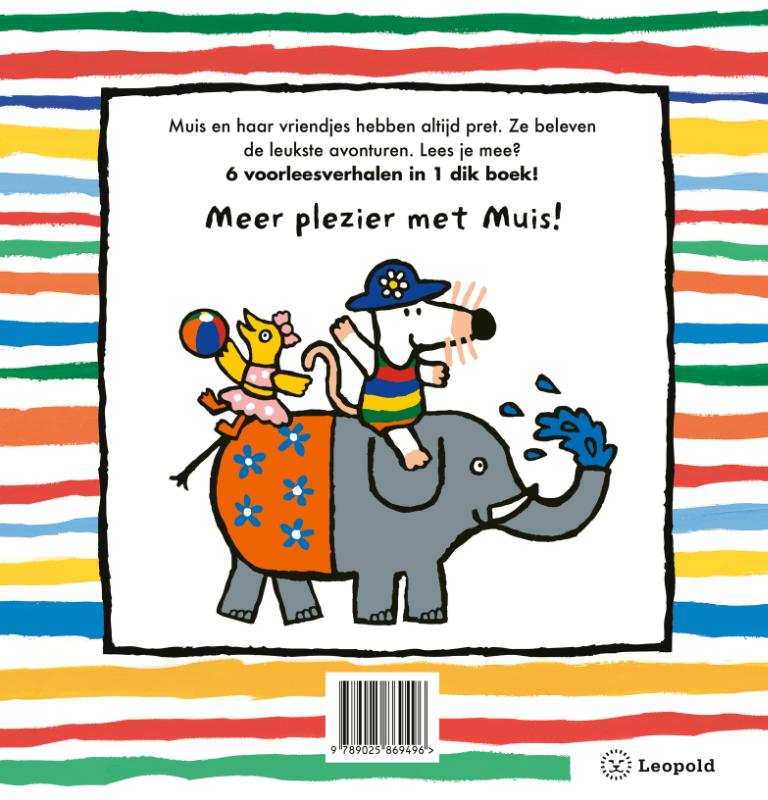 Het mooiste voorleesboek van Muis achterkant