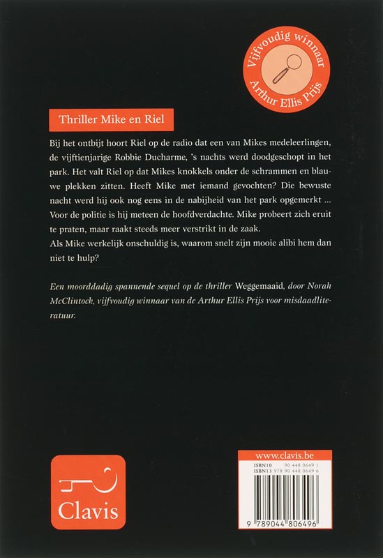 Verstrikt achterkant