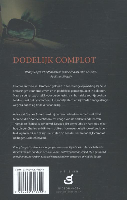 Dodelijk complot achterkant