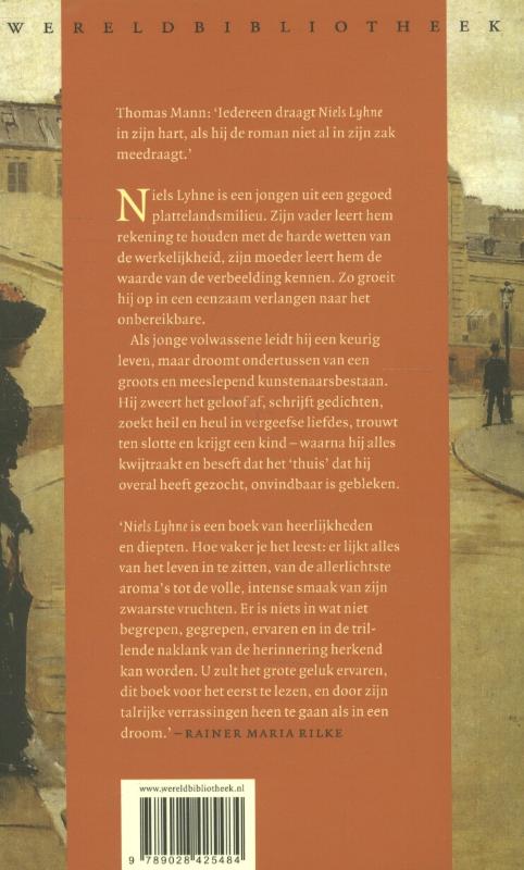 Niels Lyhne achterkant