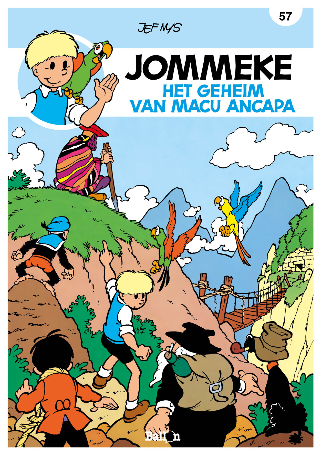 Het geheim van Macu Ancapa / Jommeke strip - nieuwe look / 57