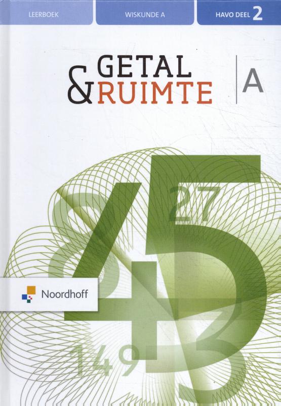 boekenbalie_9789001735333_cover Getal & Ruimte Wiskunde A. Havo deel 2 leerboek