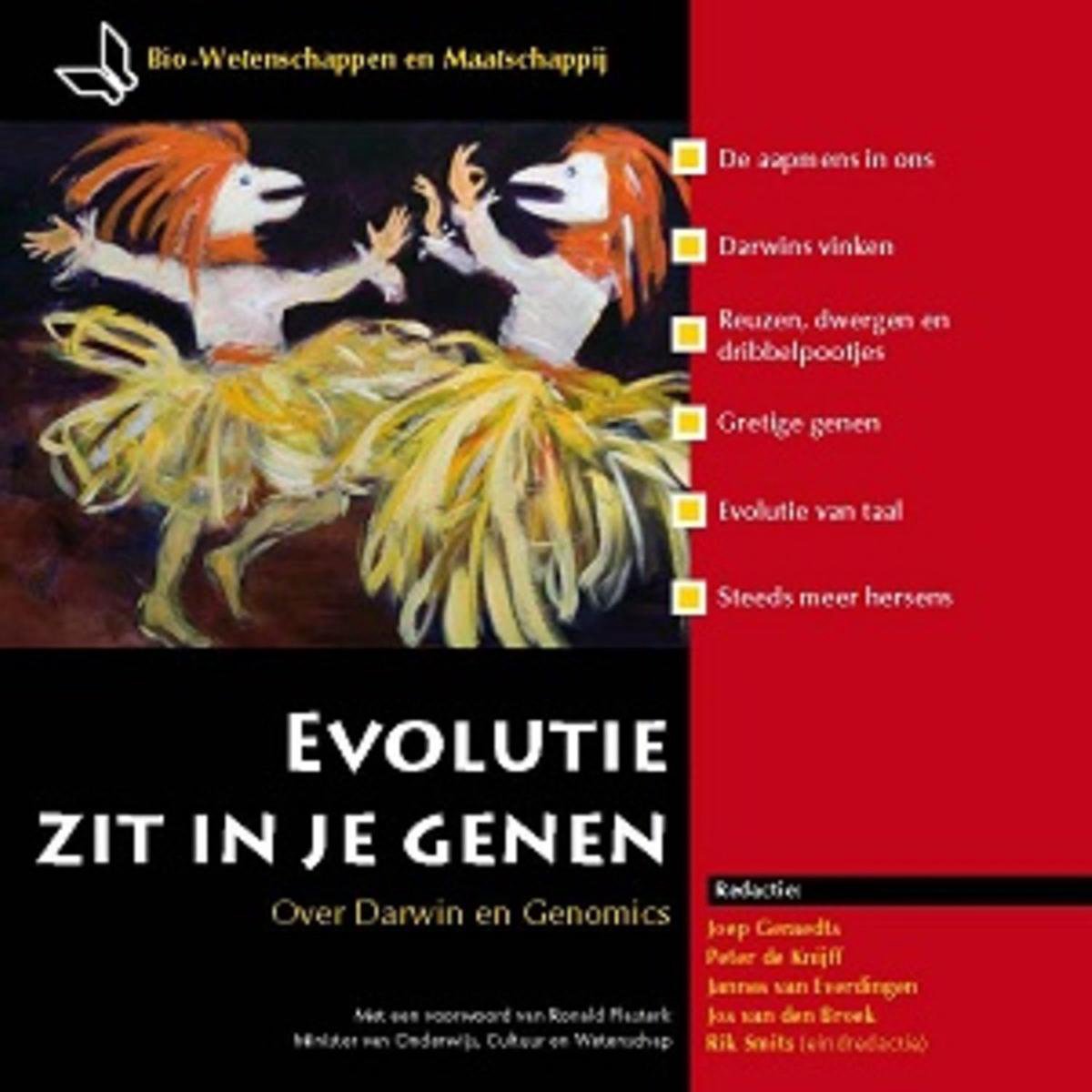 boekenbalie_9789073196506_cover Evolutie zit in je genen / Cahiers bio-wetenschappen en maatschappij / 1 / 2009