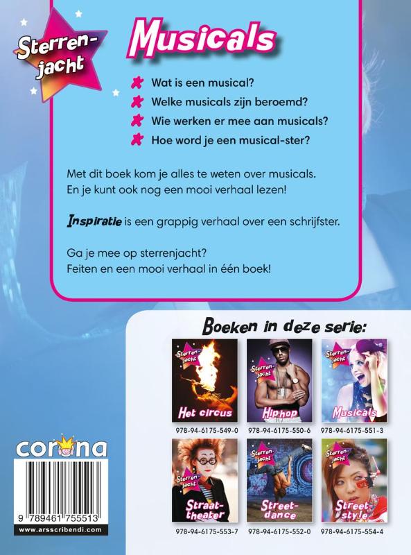Musicals / Sterrenjacht! achterkant