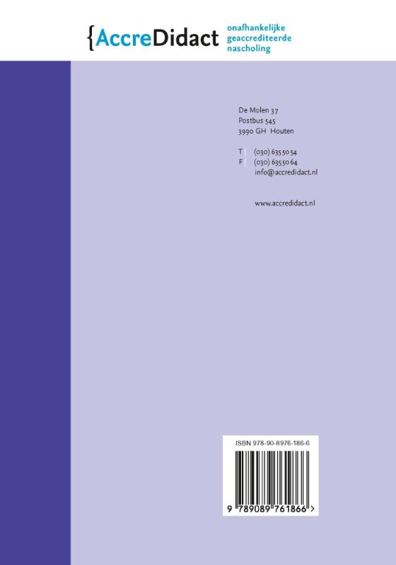 Diagnostiek van gebitsslijtage / AccreDidact / TA2015-2 achterkant