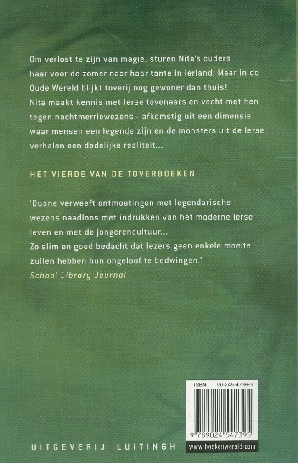 Ierse toverij / De toverboeken / 4 achterkant