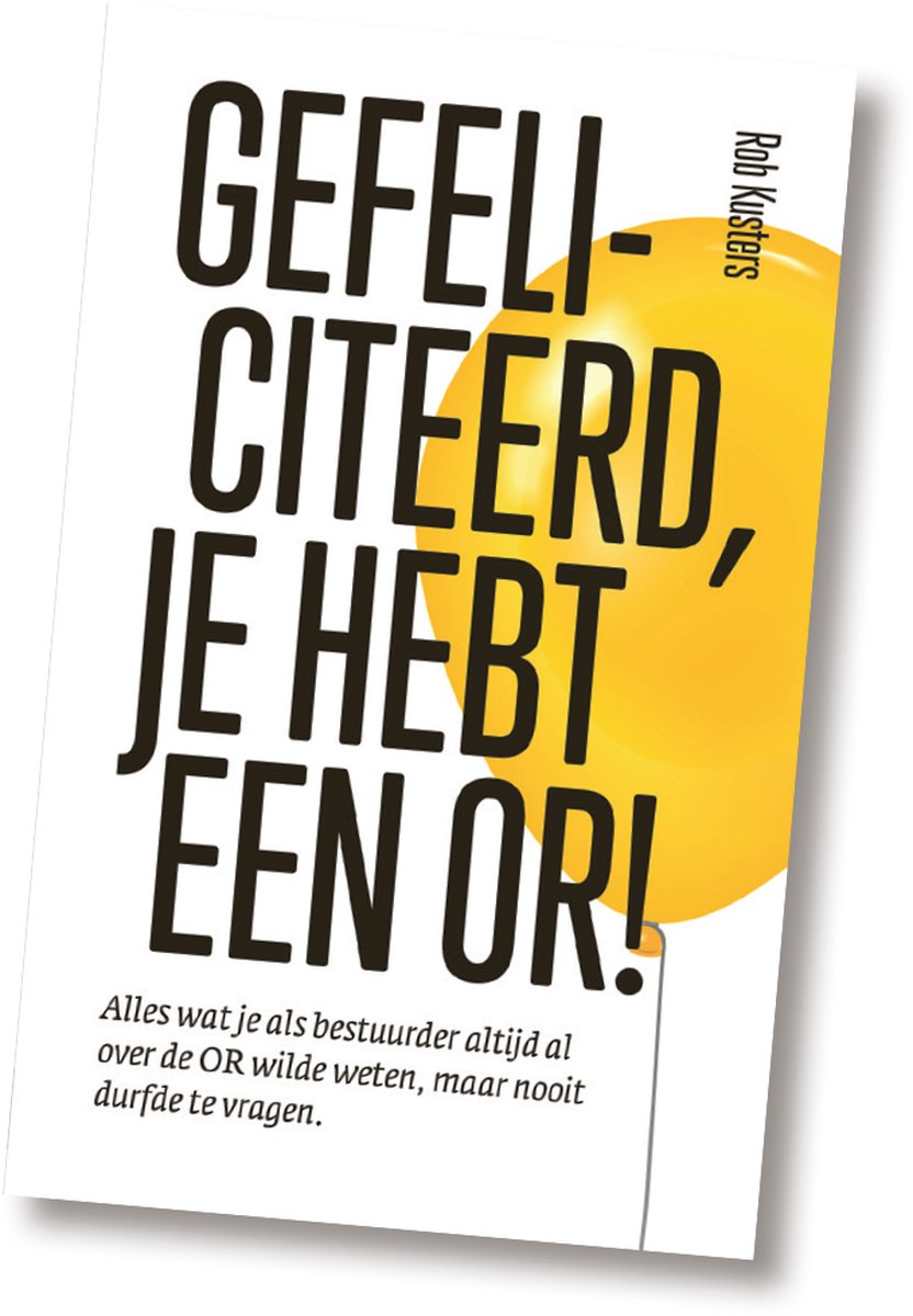 Gefeliciteerd, je hebt een OR!