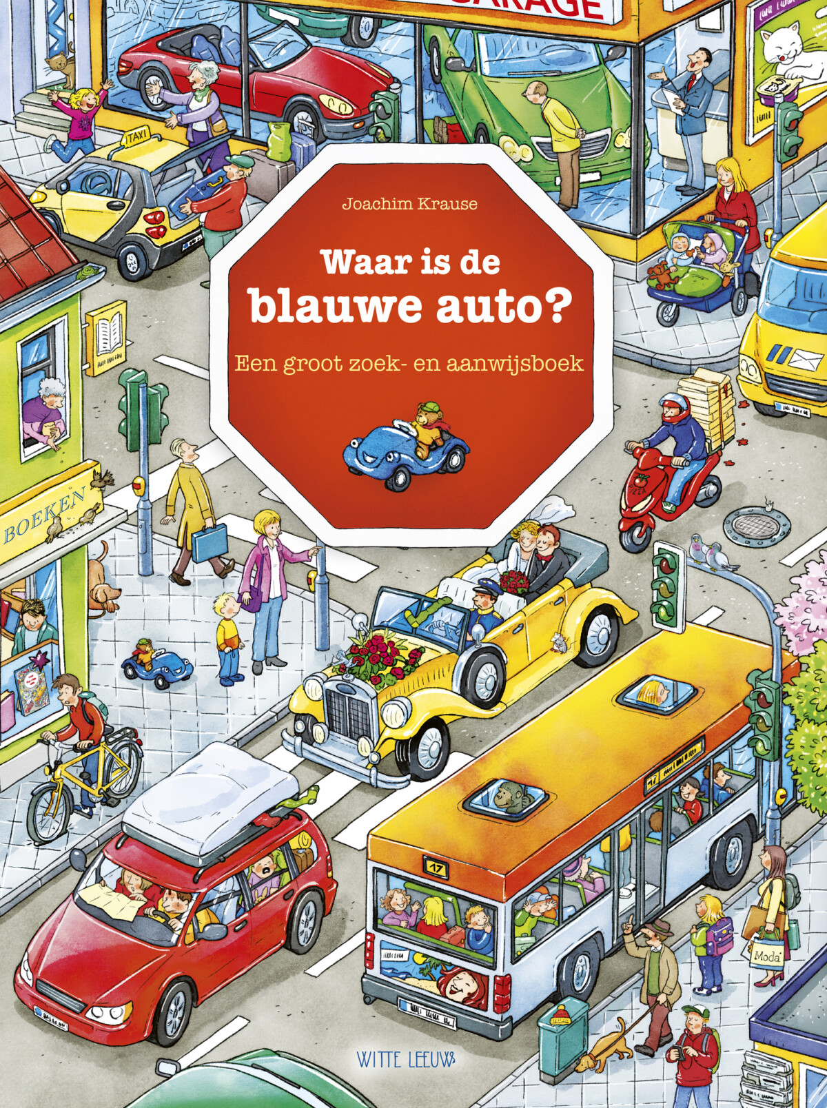 Waar is de blauwe auto? / Zoekboeken