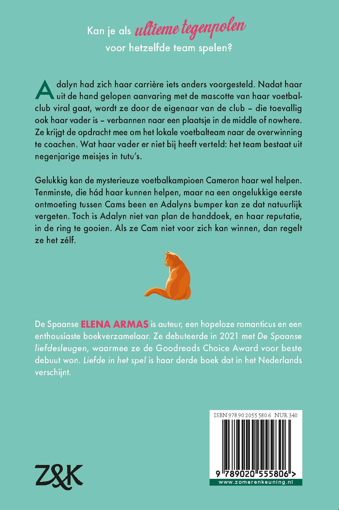 Liefde in het spel achterkant