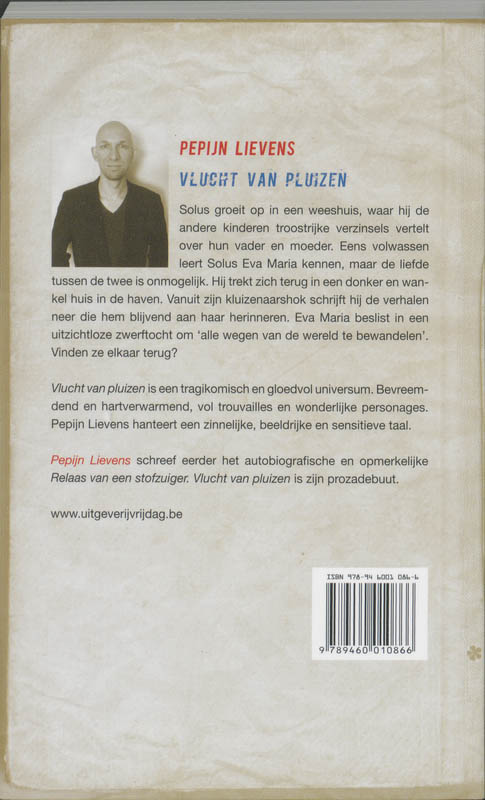 Vlucht van pluizen Vlucht van pluizen achterkant