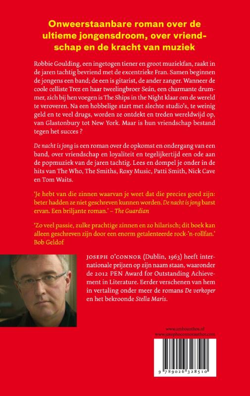 De nacht is jong achterkant