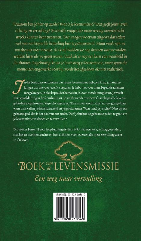 Boek van de levensmissie / Biblos-serie / 3 achterkant