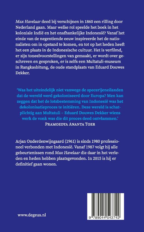 Multatuli leeft in Lebak Multatuli leeft in Lebak achterkant