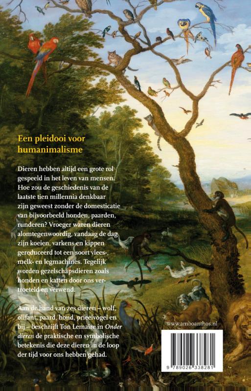 Onder dieren achterkant