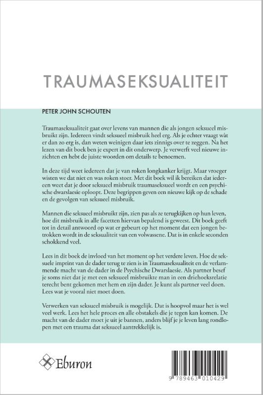 Traumaseksualiteit Traumaseksualiteit achterkant