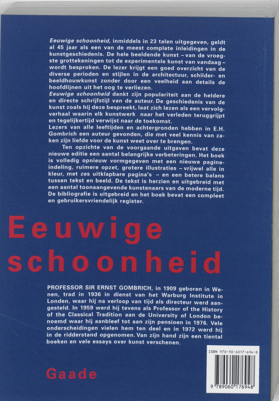 Eeuwige Schoonheid achterkant