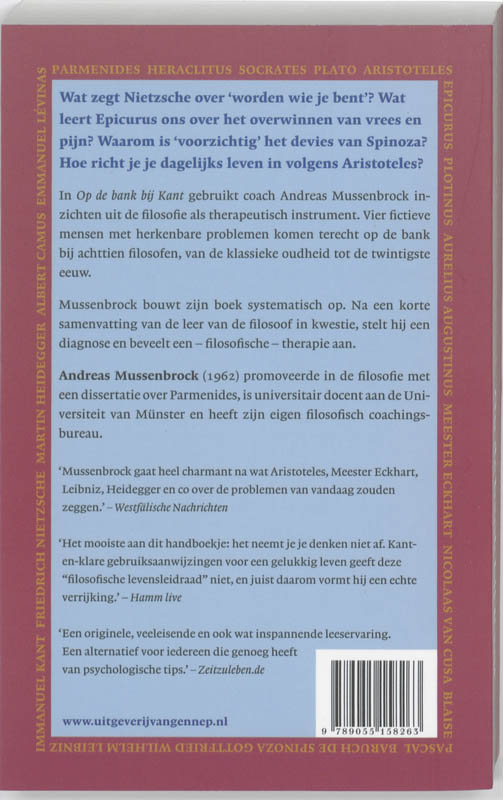 Op De Bank Bij Kant achterkant