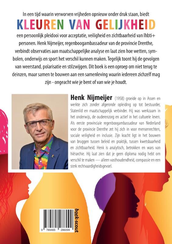 Kleuren van gelijkheid achterkant