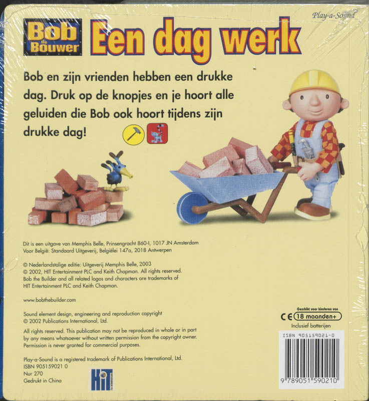 Een Dag Werk achterkant