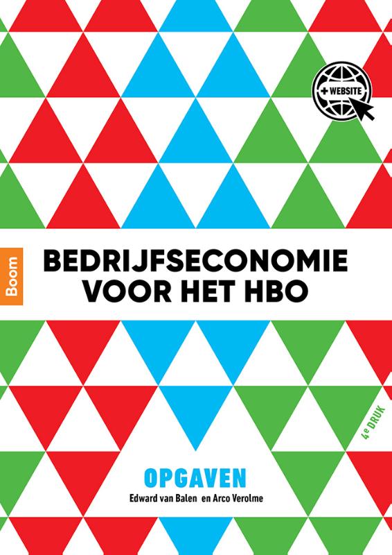Arco Verolme Bedrijfseconomie Voor Het Hbo