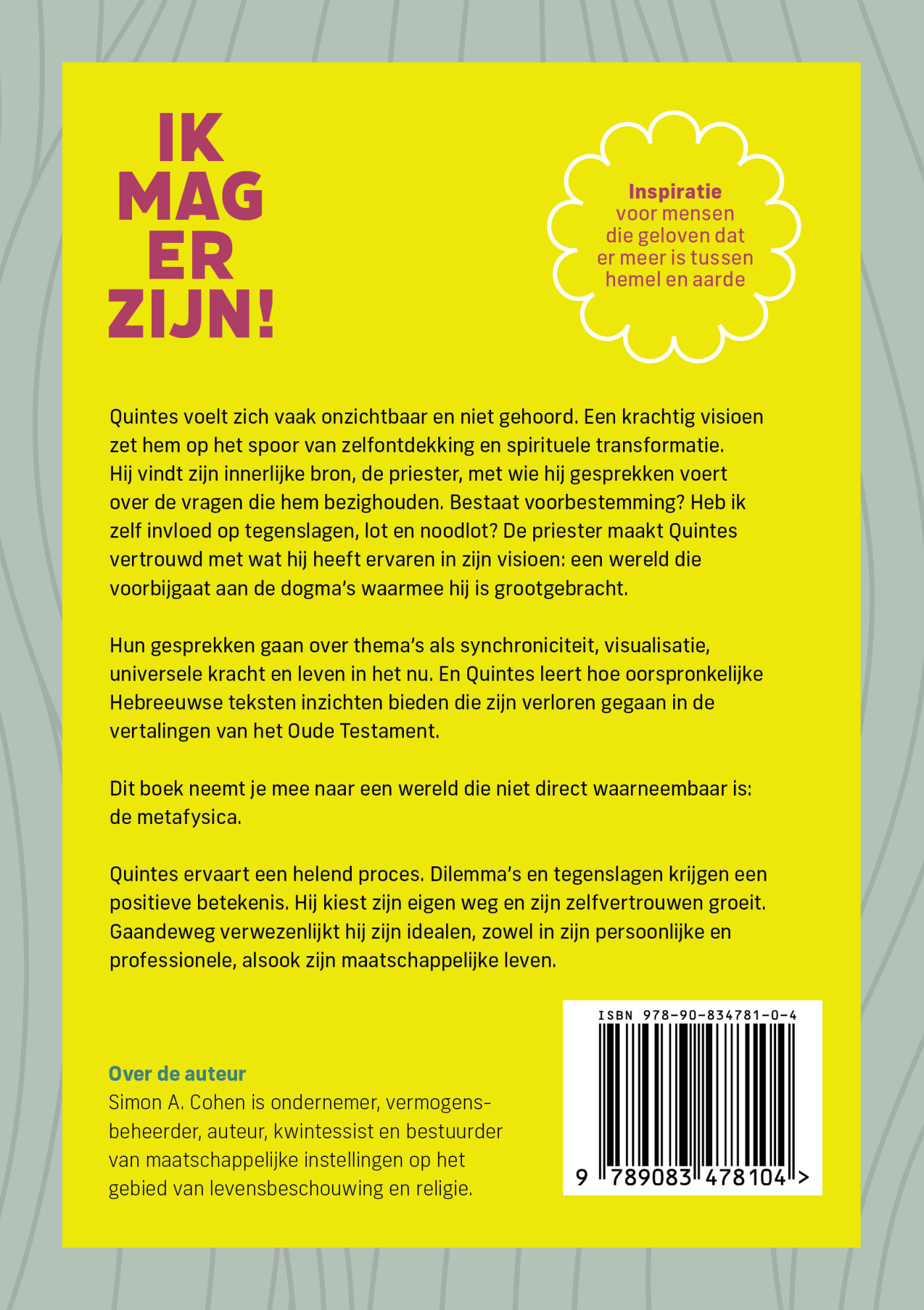 Ik mag er zijn! achterkant